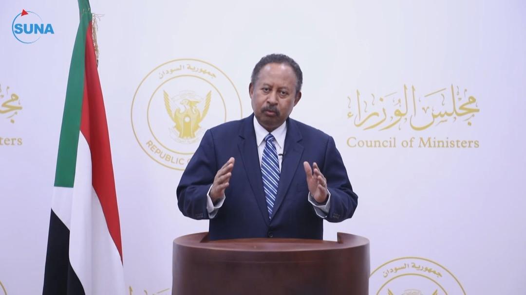 حمدوك يصدر قرارا بحل الحكومة الانتقالية في السودان