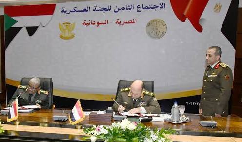 السودان ومصر تبحثان التعاون العسكري