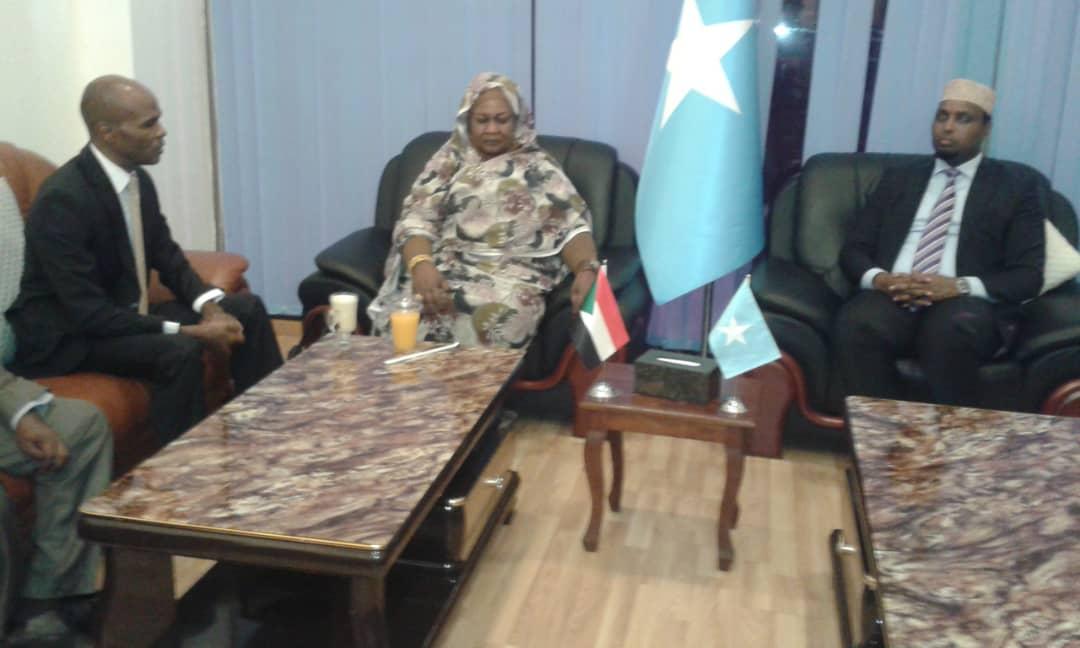 الاستثمار تؤكد على تطوير العلاقات بين السودان والصومال