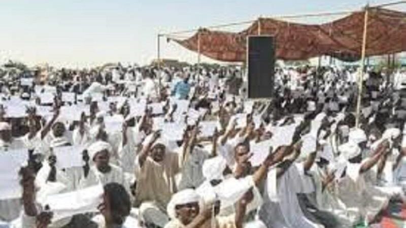 رابطة صحفيي دارفور تحيي إعتصام الجنينة السلمي وتطالب بنزع السلاح