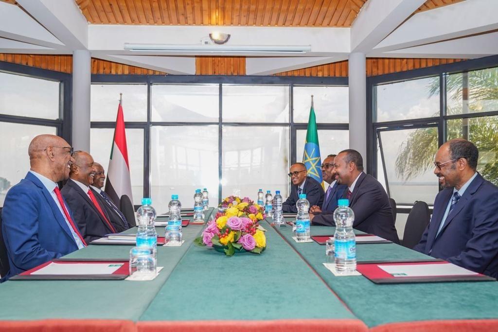 جلسة مباحثات مشتركة بين السودان وأثيوبيا