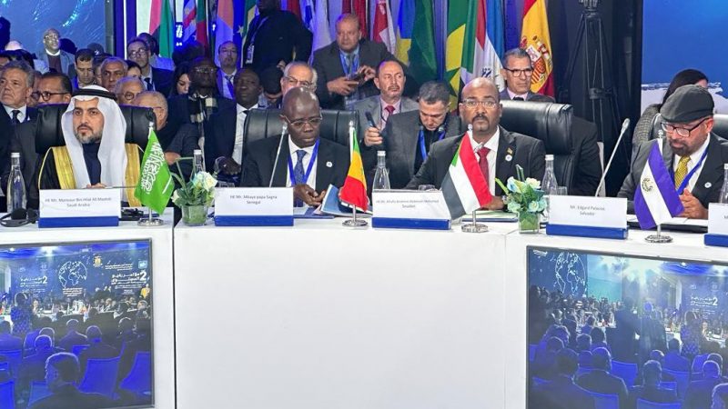 السودان يشارك في مؤتمر مبادرة الحزام الازرق بمدينة اغادير المغربية