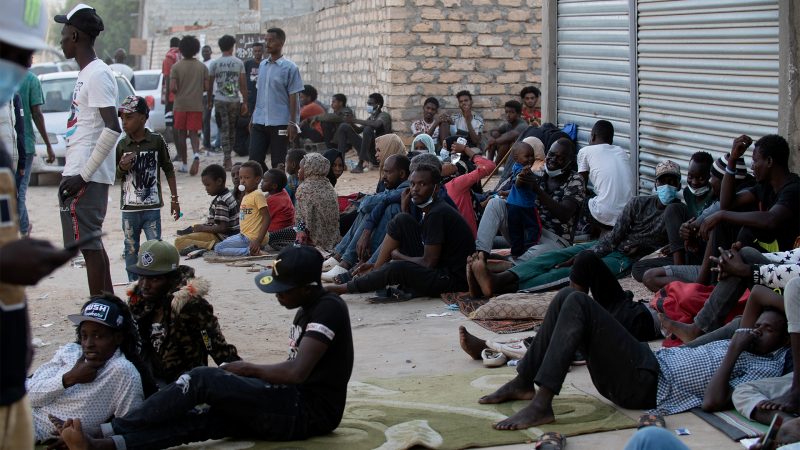 لاجئو السودان بليبيا  يعايشون  ظروفا إنسانية حرجة